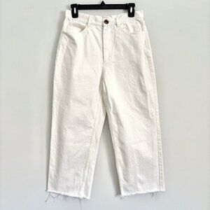 Mara Hoffman White Wide Leg Jeans